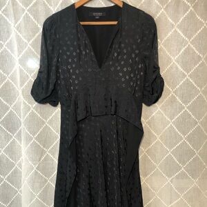 All Saints black dress.